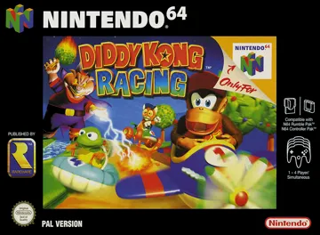 Diddy Kong Racing (Europe) (En,Fr,De) (Rev 1) box cover front